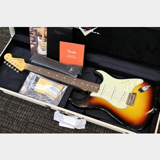 Fender Custom Shop1963 Stratocaster Journeyman Relic CC Hardware 3-Color Sunburst #CZ579069 [3.54kg]