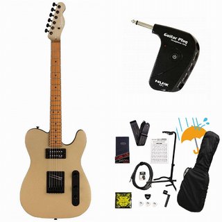 Squier by Fender Contemporary Telecaster RH Roasted Mple FB Shoreline Gold エレキギター GP-1アンプ付属エレキギター初