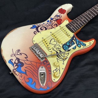 Vintage V6MRHDX Thomas Blug Signature Electric Guitar Summer of love (ヴィンテージ)