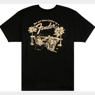 Fender Get There Faster T-Shirt Black S フェンダー Tシャツ【WEBSHOP】