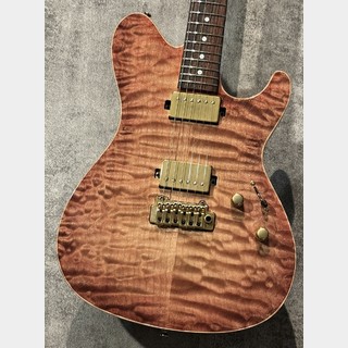 Sugi DS496IR EM-EX/HM/F-MAHO/Pele Ruby Red【3.56kg】【5Aグレードの極杢エキゾチックメイプルTop】