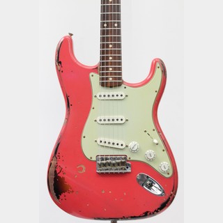 Fender Custom Shop Michael Landau Signature 1963 Relic Stratocaster / Fiesta Red Over Color 3CS