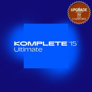 NATIVE INSTRUMENTSKomplete 15 Ultimate Upgrade for S-Series MK3 DL(メール納品 代引不可)【渋谷店】