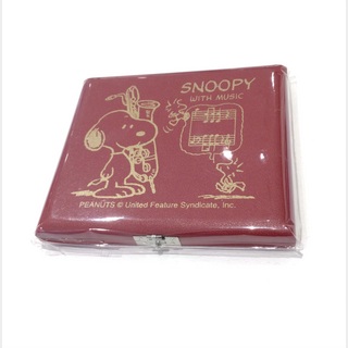 SNOOPY SNOOPY with MUSIC  バリトンサックス用 リードケース 赤 スヌーピー