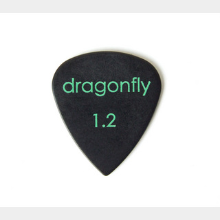 dragonfly PICK TD 1.2 BLACK ギターピック×50枚