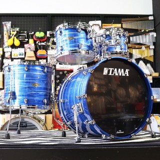 TamaStarclassic Walnut/Birch 4pc Drum Kit [WBS42S-LOR，Lacquer Ocean Blue Ripple]【店頭入荷！】