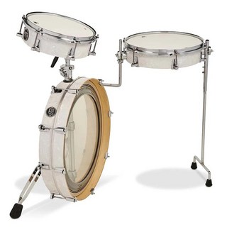 dwDRKTPFC03RKWM [Performance Series 3-Piece Low Pro Drum Kit / White Marine Pearl Finish Ply]