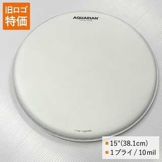 AQUARIAN ドラムヘッド TC-15 15インチサイズ コーテッドヘッド アクエリアン