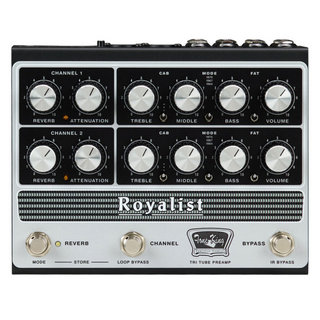 今日だけ値下げ　Imperial Ⅱ 真空管プリアンプペダル キングトーン Tone Kingから、“RoyalistMKⅢ Amp”の真空管サウンドを足下サイズに