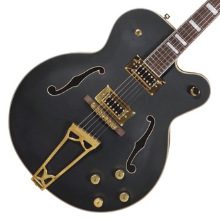 Gretsch G5191BK Tim Armstrong Signature Electromatic Hollow Body Gold Hardware Flat Black