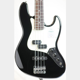 Fender 2024 Collection MIJ Hybrid II Jazz Bass PJ (Black)