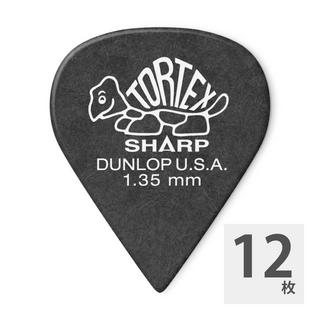 Jim Dunlop412 TORTEX SHARP 1.35×12枚 ピック
