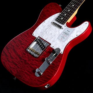 Fender 2024 Collection Made in Japan Hybrid II Telecaster QMT Red Beryl(重量:3.32kg)【渋谷店】