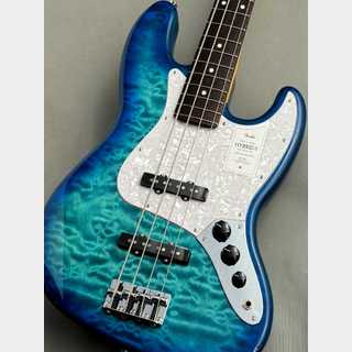 Fender 2024 Collection Made in Japan Hybrid II Jazz Bass QMT Rosewood Aquamarine【NEW】