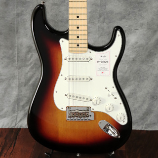 FenderMade in Japan Hybrid II Stratocaster Maple Fingerboard 3-Color Sunburst  【梅田店】