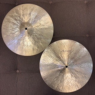 SABIAN 【中古品】ARTISAN 14" HiHats [VL-14TAH / VL-14BAH] (Top:1,028g / Bottom:1,354g)