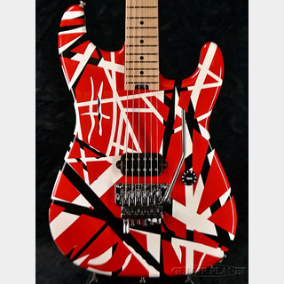 EVH Striped Series Red with Black Stripes【ローン金利0%】【オンラインストア限定】