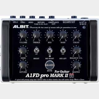 ALBIT A1FD pro MARK II For Guitar GUITAR PRE-AMP ギター用 