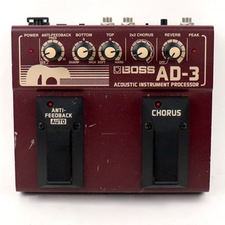 BOSS 【中古】アコースティックプロセッサー BOSS AD-3 ACOUSTIC INSTRUMENT PROCESSOR ボス ギターエフェクター