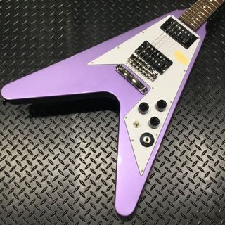 EpiphoneKirk Hammett 1979 FV Purple Metallic エレキギター フライングV カーク・ハメット(METALLICA) シグネチャ
