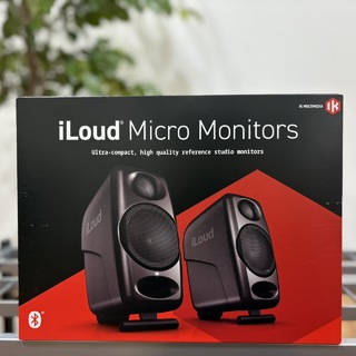 IK Multimedia iLoud Micro Monitor Black（ペア）Bluetooth対応《2セット限定特別価格！迅速発送！》