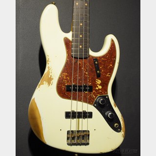 Fender Custom Shop 1961 Jazz Bass Heavy Relic Josefina Pickups -Aged Olympic White/PHC-【4.13kg】【Custom Order】