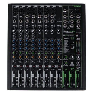 Mackie 【中古】 MACKIE ProFX12v3 12チャンネル エフェクター内臓 USBインターフェイス機能付き ミキサー