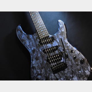 James Tyler Japan Studio Elite HD RR / Black Shmear With Royal Blue Tint