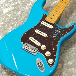 FenderAmerican Professional II Stratocaster Mod. -Miami Blue-【鼈甲ピックガード】【#US22024351】【町田店】