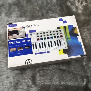 Arturia【1台限り!】MiniLab MKII 25鍵盤 MIDIキーボード コントローラー