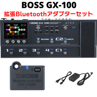 BOSS GX-100 専用BluetoothアダプターBT-DUALセット マルチエフェクター ACアダプター同梱