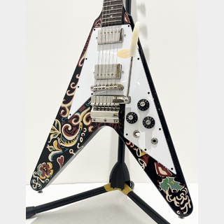 Epiphone Jimi Hendrix "Love Drops" Flying V Ebony