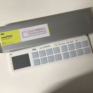 KORG nanoPAD2 WH (ホワイト) MIDIコントローラー スリムライン USB【メーカー再生品】