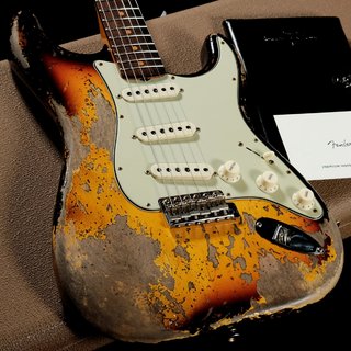 Fender Custom Shop 2023 Limited Edition Bone Tone 1961 Stratocaster Super Heavy Relic 【渋谷店】