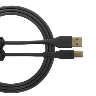 UDGUltimate Audio Cable USB 2.0 A-B Black Straight 3m  【本数限定USBケーブル特価】