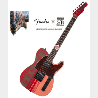 Fender Monster Hunter Rathalos Telecaster -Rathalos Red "モンスターハンター20周年コラボ"【ローン金利0%!!】