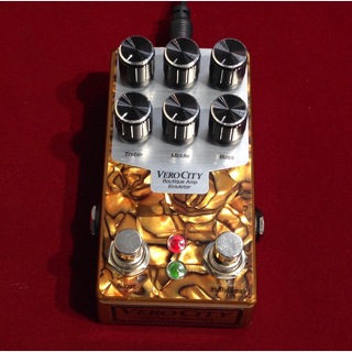 VeroCity Effects Pedals 五一五丸-B2 / Tiger Brown 【受注対応】【当店オーダー品】【Peavey 5150 エミュレーター】