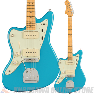 FenderAmerican Professional II Jazzmaster Left-Hand, Maple, Miami Blue 【小物プレゼント】(ご予約受付中)