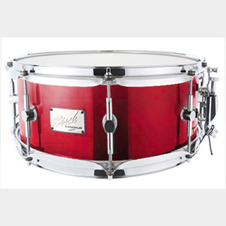 canopus Birch Snare Drum 6.5x14 Crimson Mat LQ