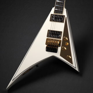Jackson Custom Shop Randy Rhoads RR1 Snow White w/Black Pin Stripe