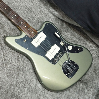 Fender Made In Japan Hybrid II Jazzmaster RW Jasper Olive Metallic with Matching Head