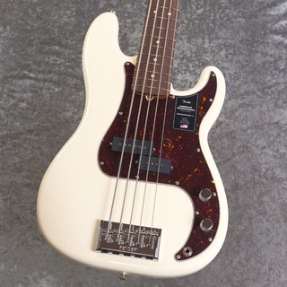 Fender American Professional Precision Bass V - Olympic White -【4.65kg】【#US26034899】