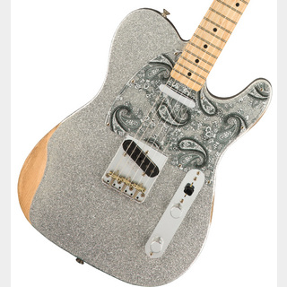 Fender Brad Paisley Road Worn Telecaster Maple Fingerboard Silver Sparkle 【WEBSHOP】