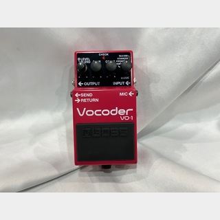 BOSS VO-1 Vocoder ◆1台限定B級特価!即納可能!【TIMESALE!~6/9 19:00!】