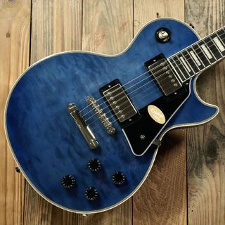 Epiphone Les Paul Custom Quilt Viper Blue (バイパーブルー) 島村楽器限定【重量3.86kg】