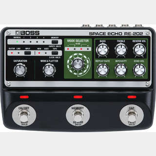 BOSS RE-202 Space Echo ◆台数限定特価!即納可能!【TIMESALE!~12/1 19:00!】【ローン分割手数料0%(12回迄)】