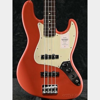 Fender Made In Japan Traditional 60s Jazz Bass -Fiesta Red-【シリアルJD24020000!】【4.06kg】