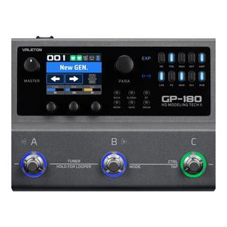 VALETON／GP-180〜バッテリー内蔵小型マルチ・シリーズに3スイッチ+DSP
