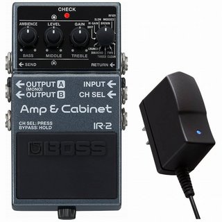 BOSS IR-2 Amp & Cabinet［純正ACアダプター同時購入セット］アンプシミュレーター キャビネットIRローダー IR2