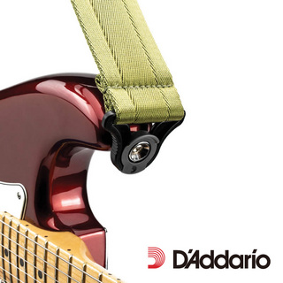 Planet Wavesby D'Addario Auto Lock Guitar Strap -Moss- │ ギターストラップ
